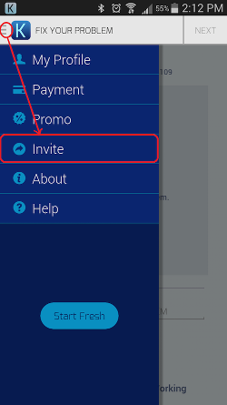 invite friend